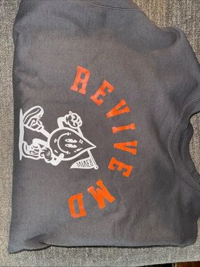 Men’s  RMD health supplements Graphic Sweatshirt with Orange Logo